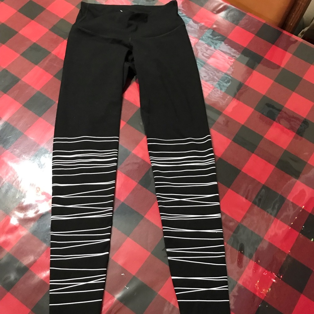 Old navy striped compression leggings